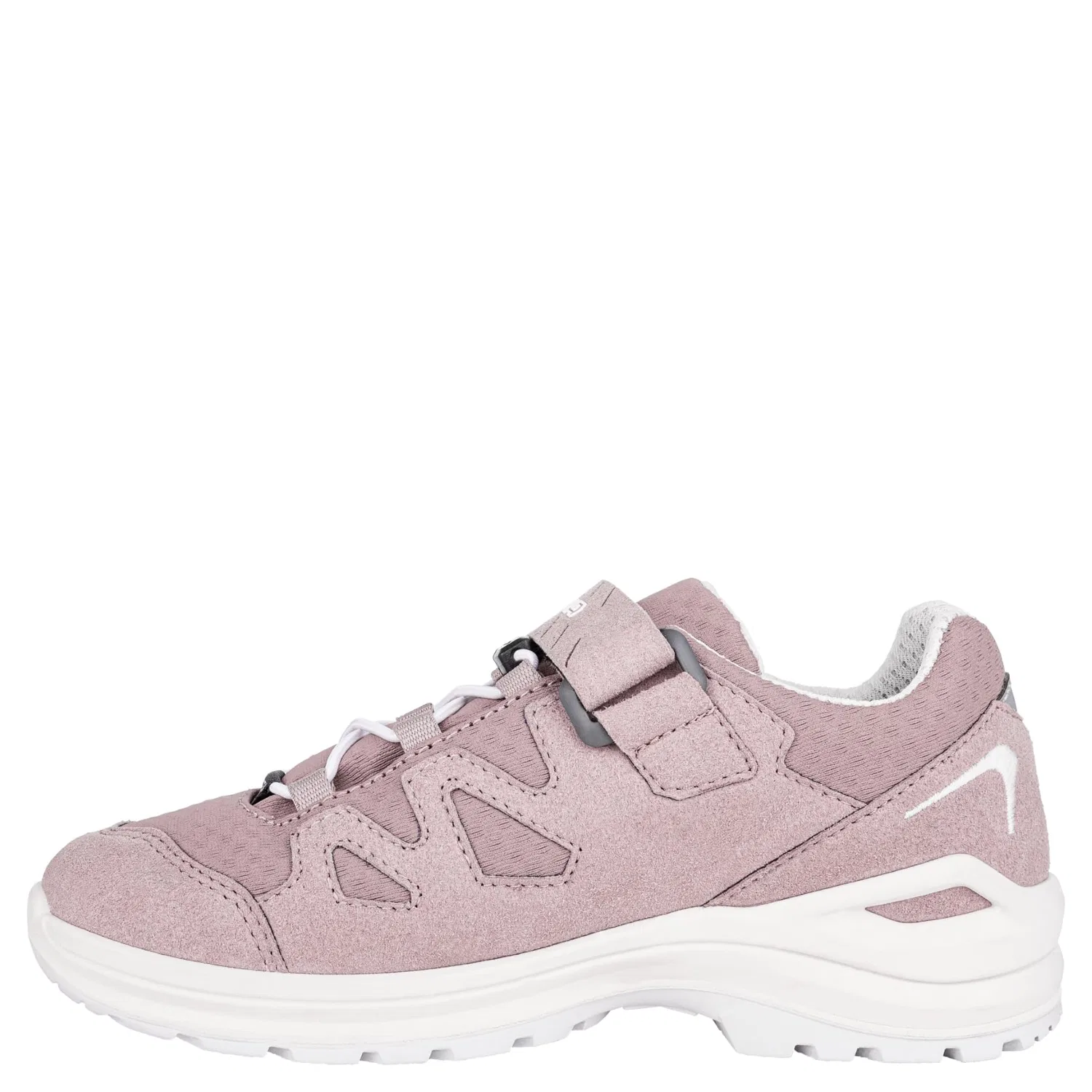 Детские кроссовки для мальчиков и девочек с мембраной Innox Evo Ii Gtx Lo Jr LOWA, Old Pink Offwhite — фото 3