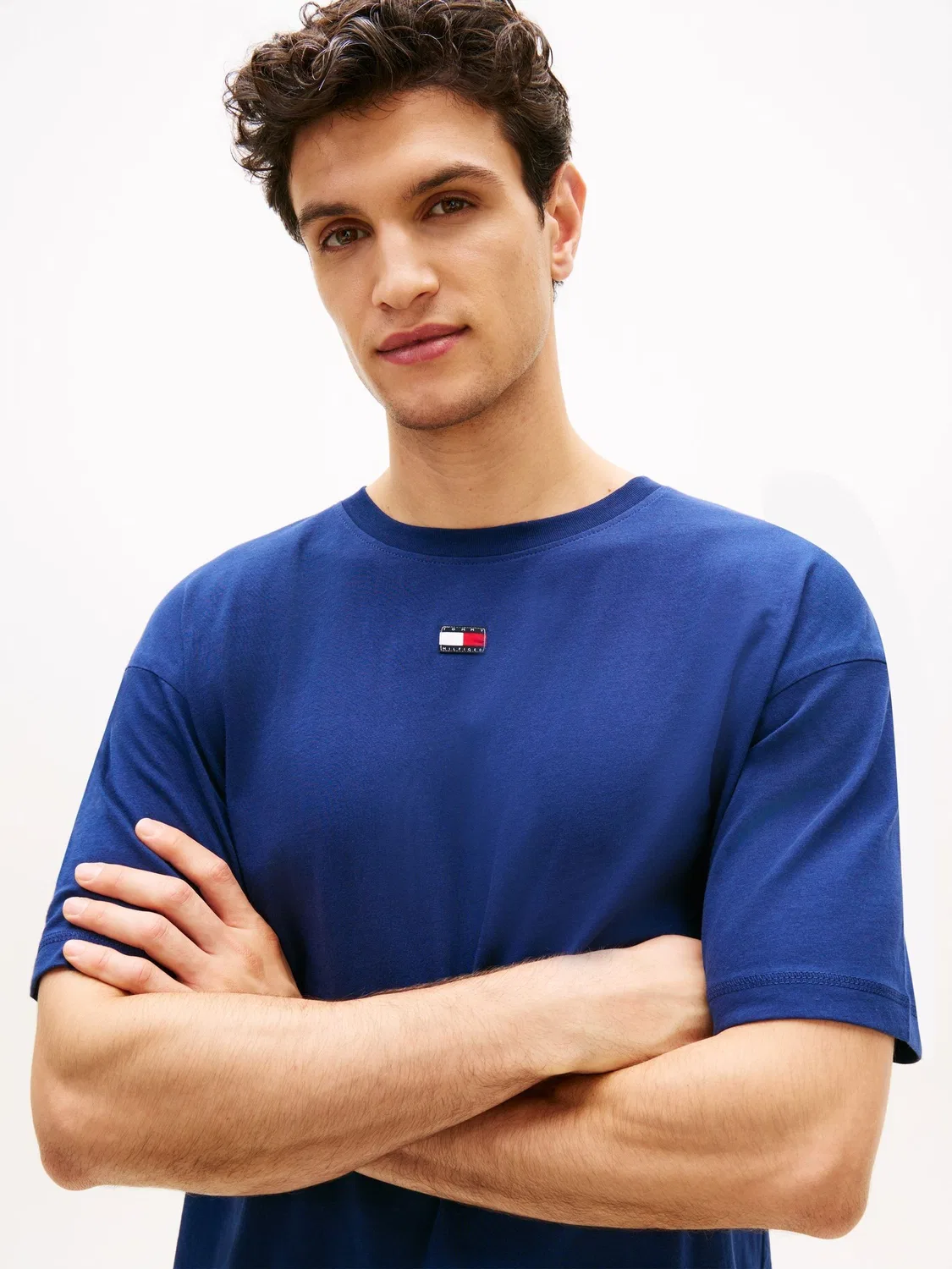 Пижама Tommy Hilfiger Heritage Print Shorts, синяя — фото 4
