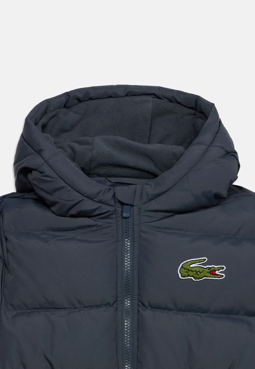 Пуховая куртка унисекс - зимняя куртка Lacoste, Graphite — фото 3