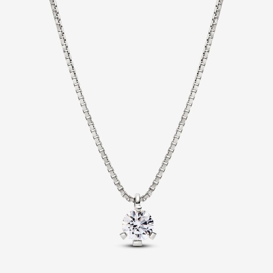 

Колье Pandora Nova Lab-grown Diamonds 0.50 carat, белое золото/бриллиант