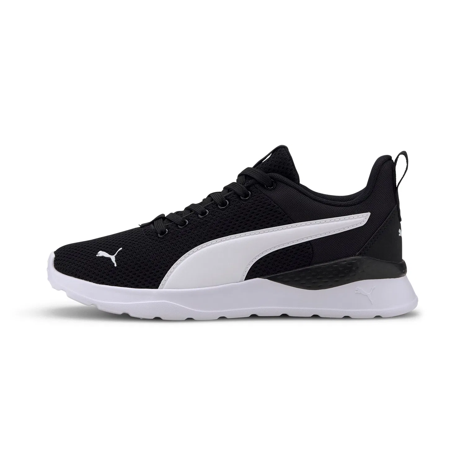 Детские кроссовки с дышащим верхом Anzarun Lite PUMA, Puma Black-Puma White — фото 2