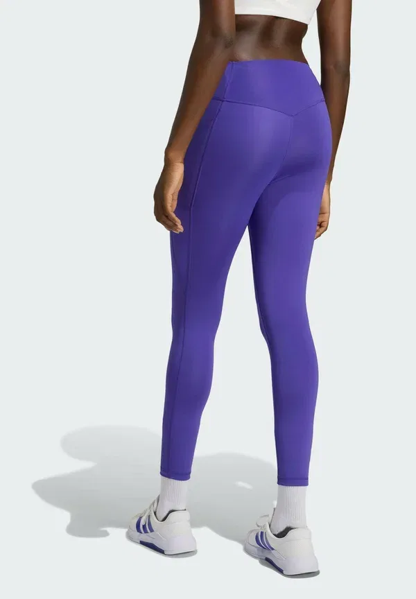 Леггинсы Optime Essentials Workout 7/8 - леггинсы Adidas Performance, фиолетовый — фото 2