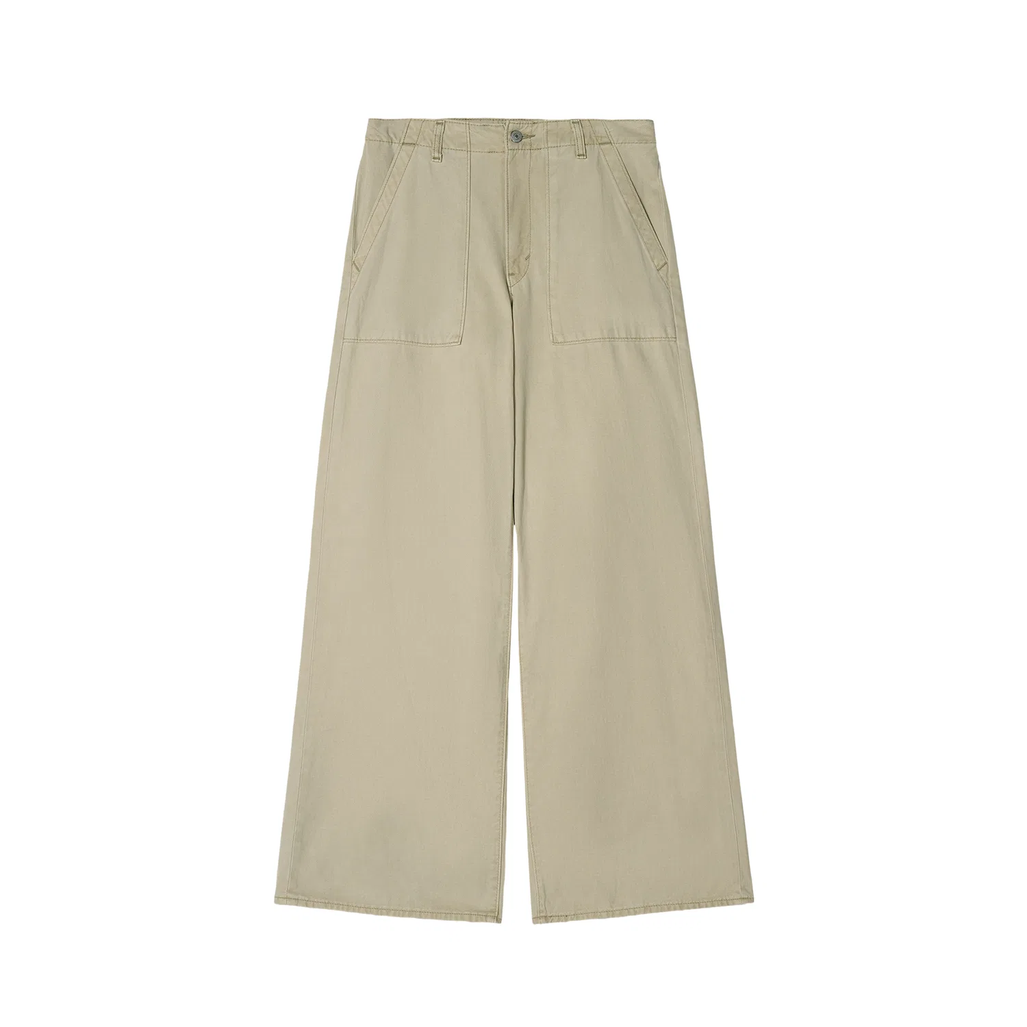 Женские карго-брюки хаки с утилитарным стилем Levis, Khaki