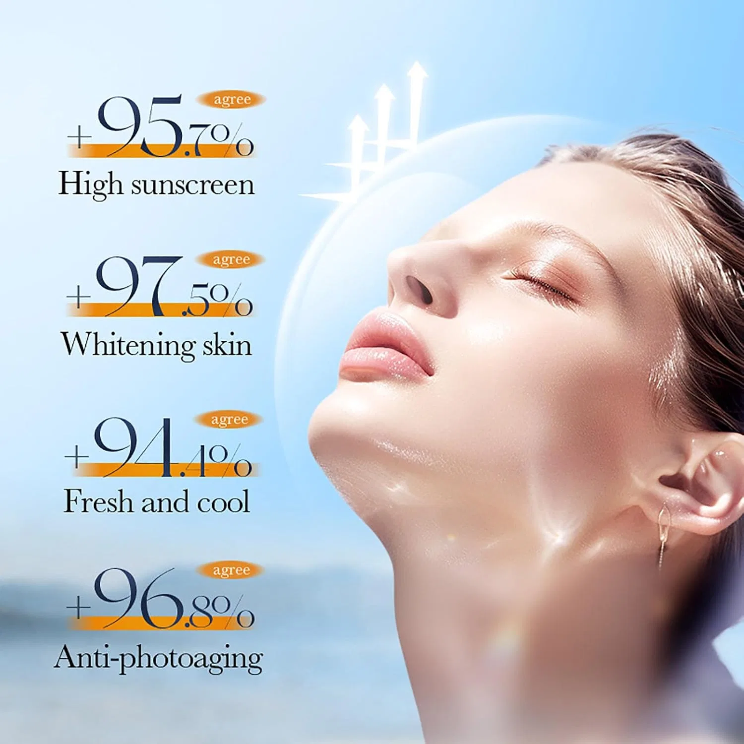 Солнцезащитный крем SPF 50+, BAInuai, 60 г — фото 3