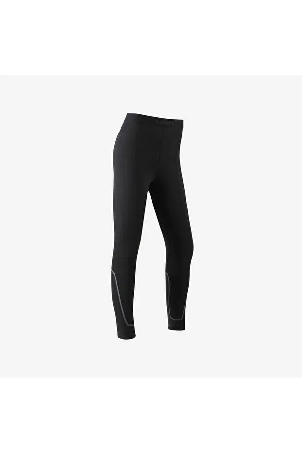 Детские леггинсы для девочек скинни Keepconfort 100 Decathlon, Black
