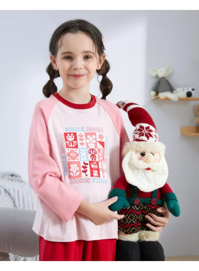 Комплект пижамы с длинным рукавом Long Time Companion, пыльно-розовый