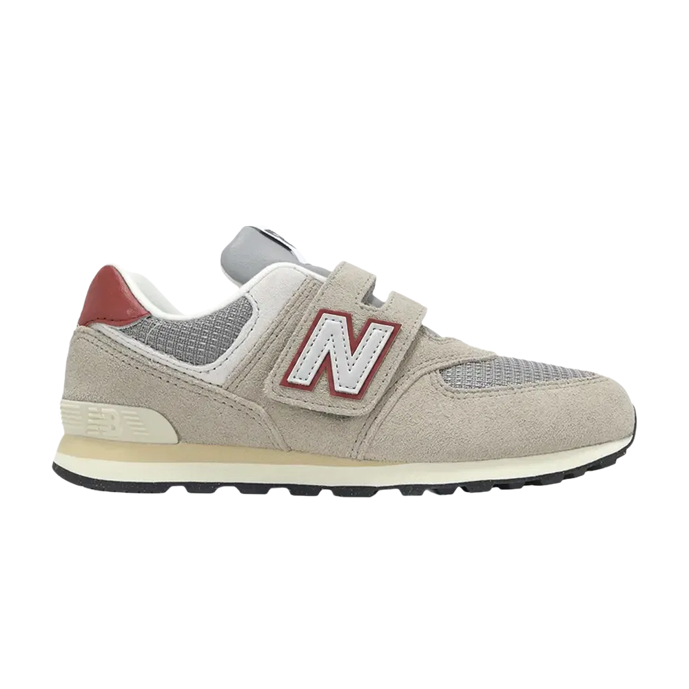 Кроссовки New Balance 574 Little Kid Wide, серый