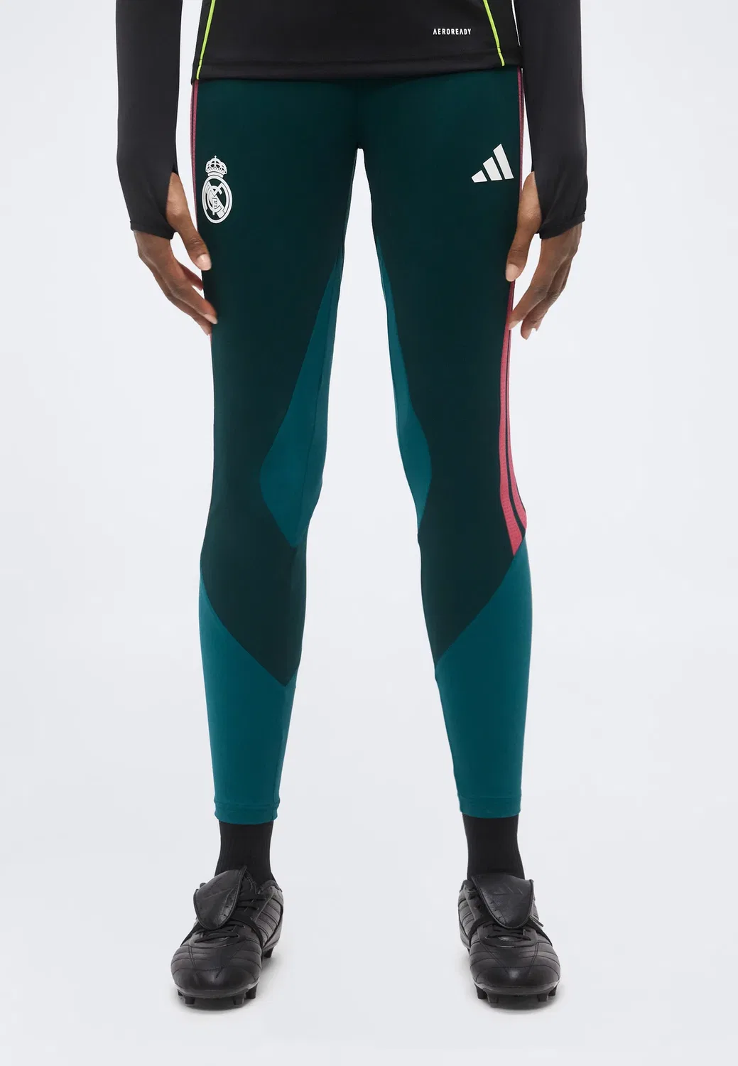 Спортивные тренировочные штаны Real Madrid 26/27 Tiro26 - клубная форма Adidas Performance, Aurora Ivy/Wild Pink
