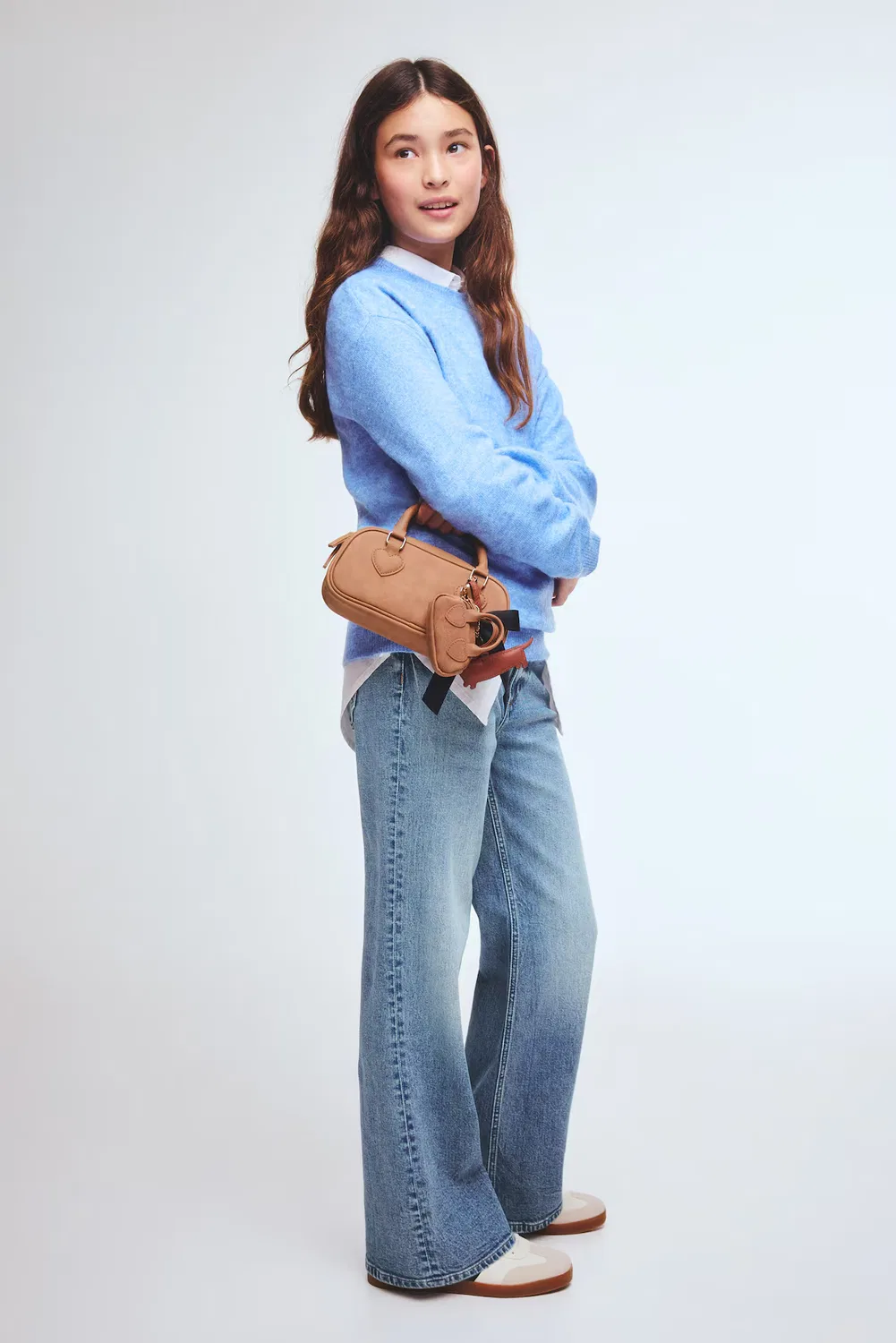 Свободные джинсы-клеш H&M, Denimblau — фото 2