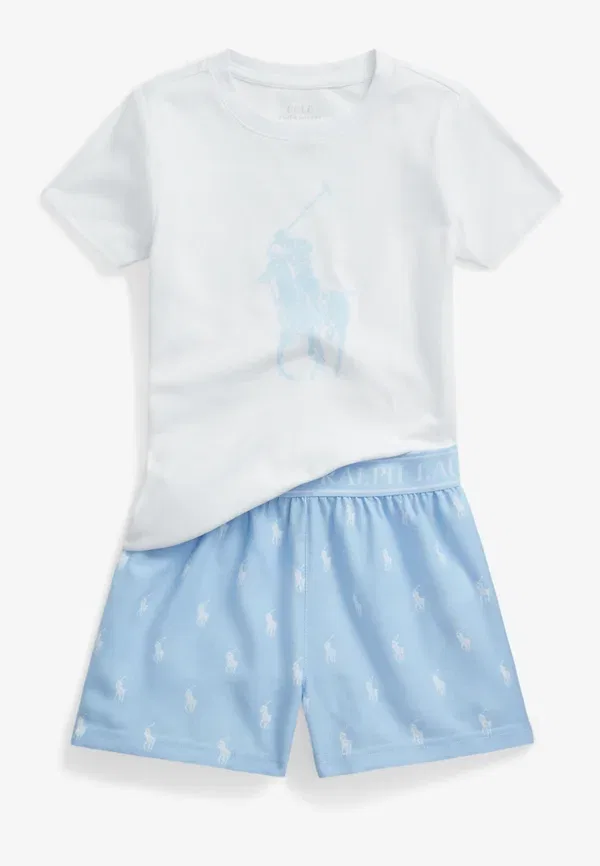 Пижама хлопковая Tee sleep set Polo Ralph Lauren Elite Blue, синий