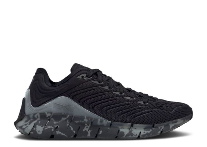 

Кроссовки zig kinetica 'city camo - black grey' Reebok, черный