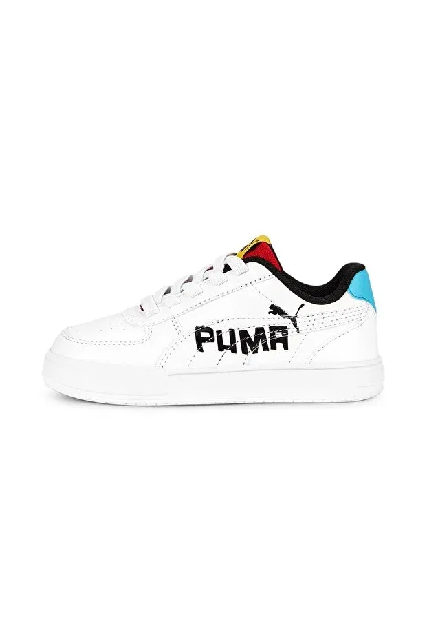 Детские кроссовки для девочек текстильные Puma, White — фото 2