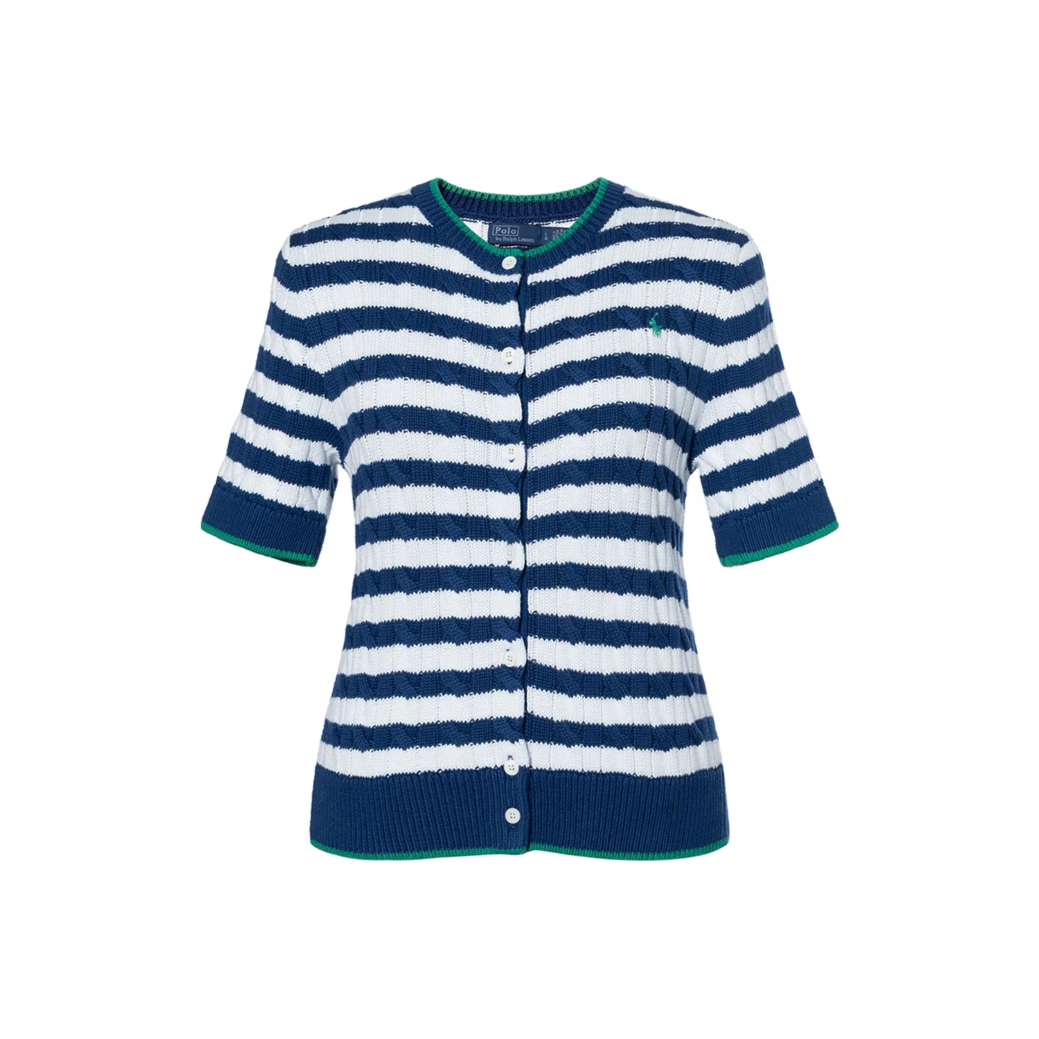 Женский вязаный свитер облегающего кроя Multicolor Polo Ralph Lauren