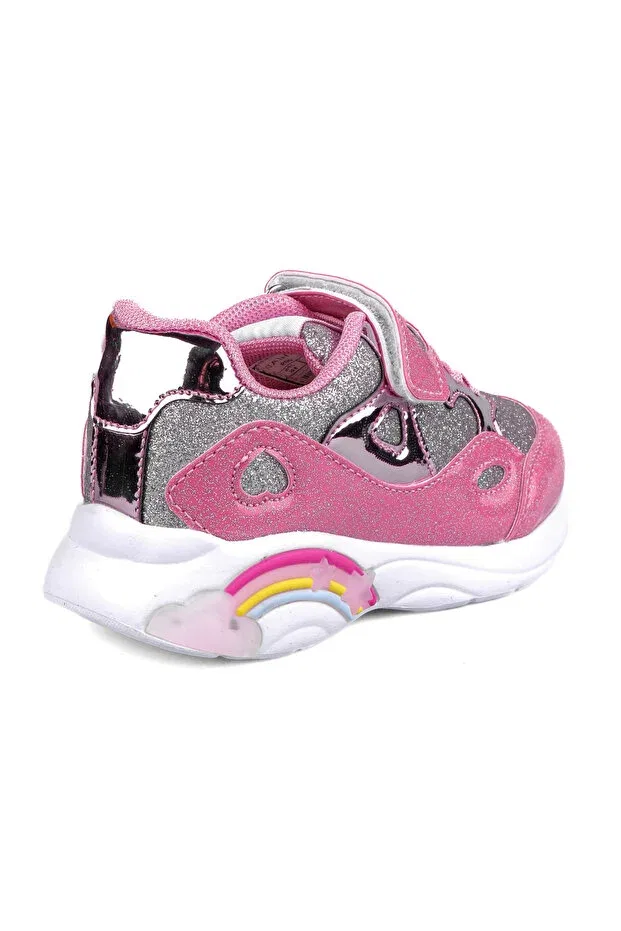 Детские кроссовки для девочек со светодиодной подсветкой Diana 4348 Buckhead, Pink Love — фото 3