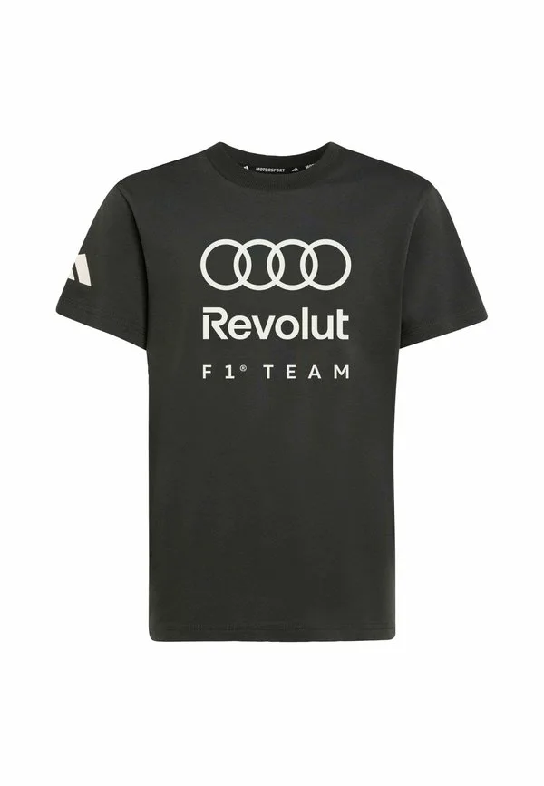 Футболка с графическим принтом днк команды audi formula one для молодежи Adidas Performance, Utility Black