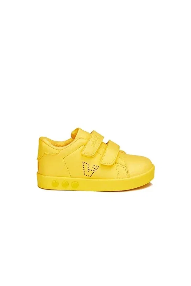 Детские кроссовки для девочек повседневные Vicco, Yellow — фото 3