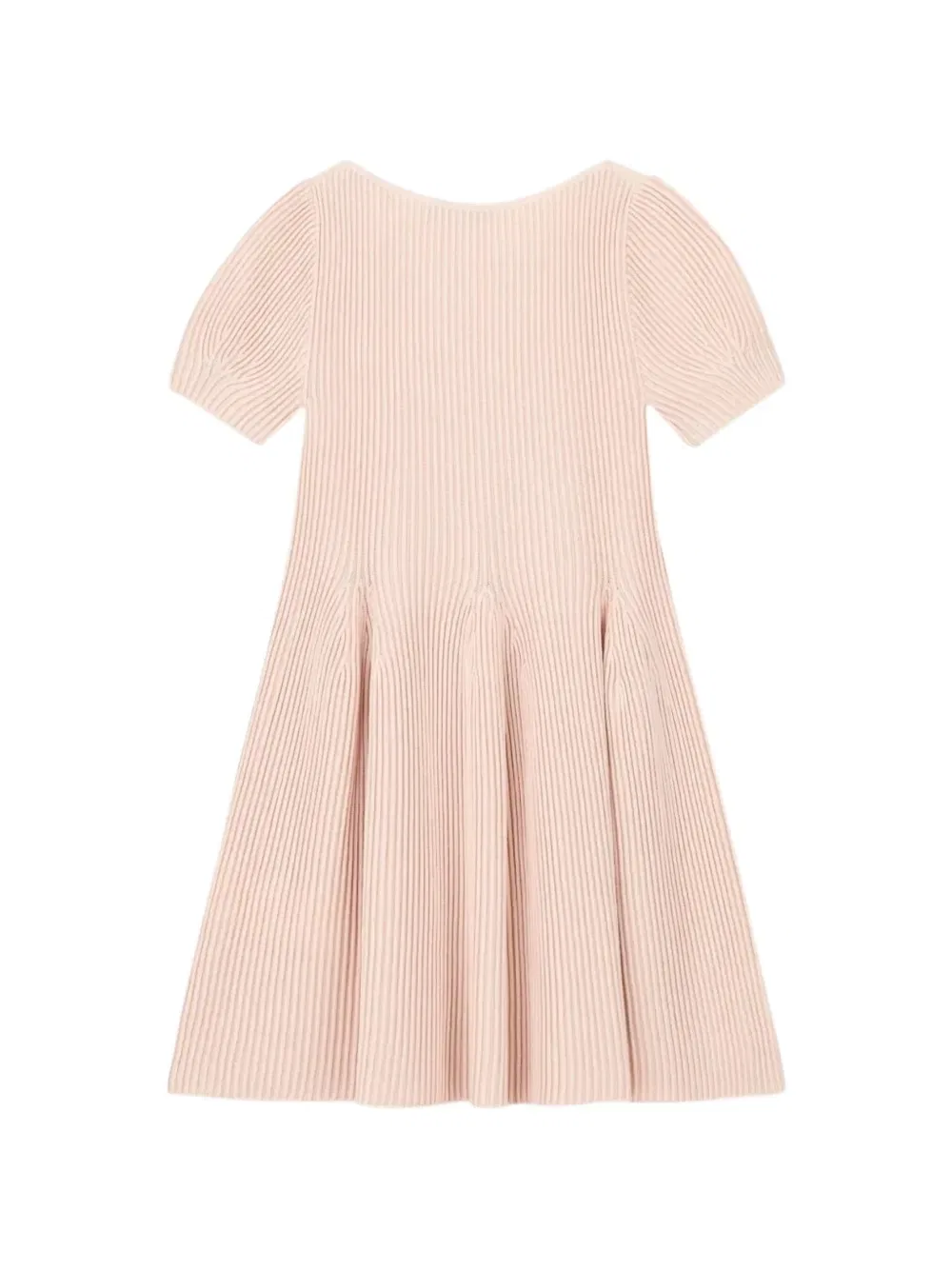 Платье вязаное Emporio Armani Kids, розовый — фото 2