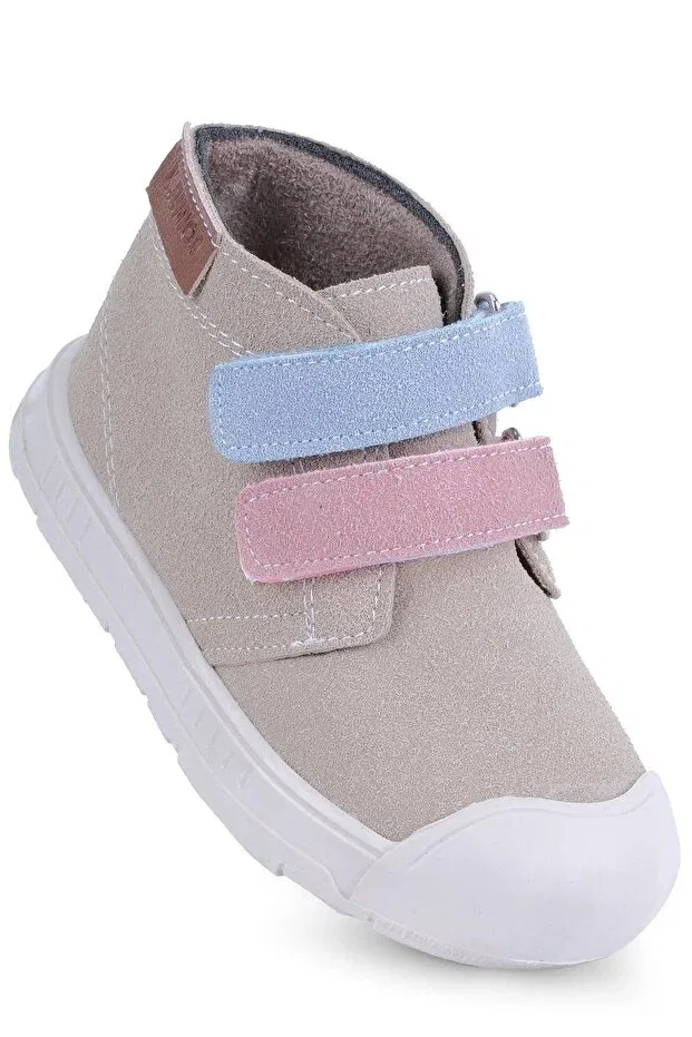 Детские ботинки для девочек ортопедические Kaptan Junior, Cream