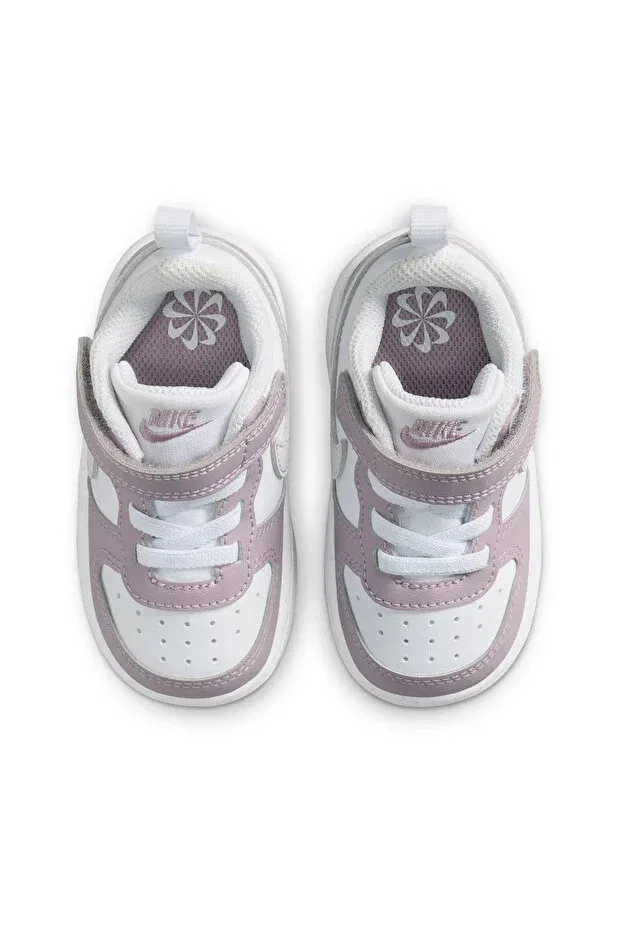 Детские кроссовки для девочек тканевые Glam Nike, Lilac/White — фото 4