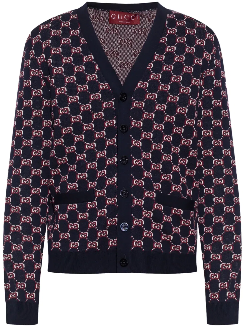 Кардиган шерстяной Gucci, красный