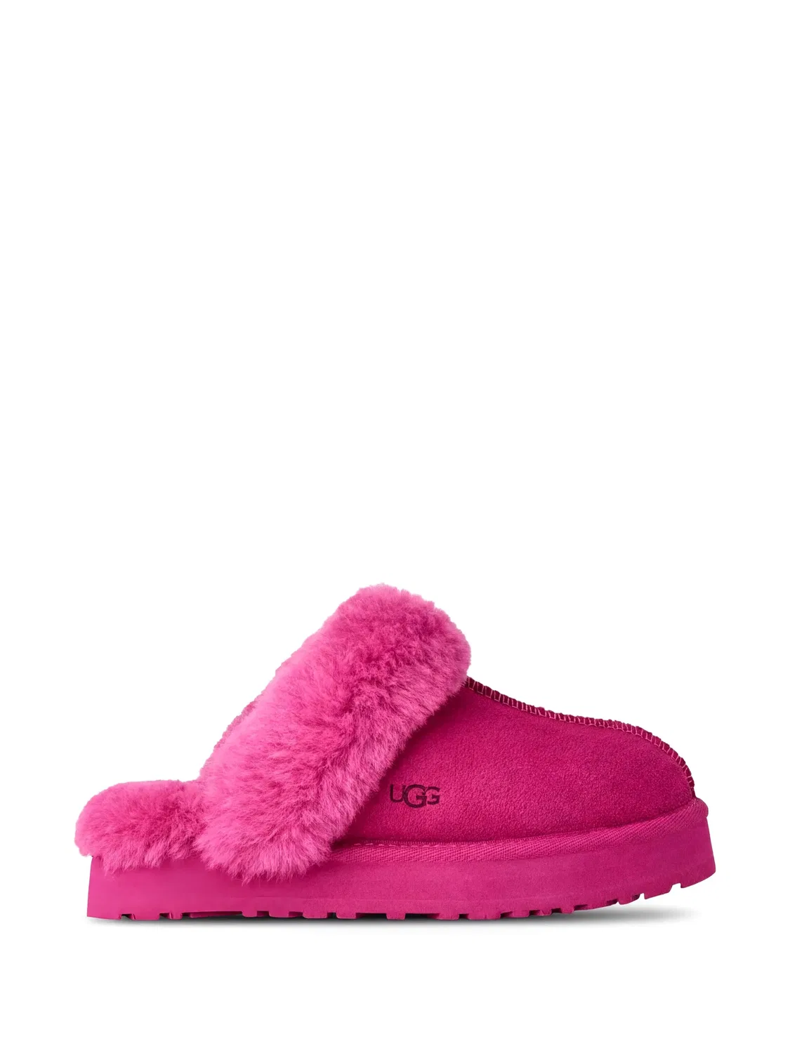 Меховые слиперы Disquette Ugg Kids, розовый