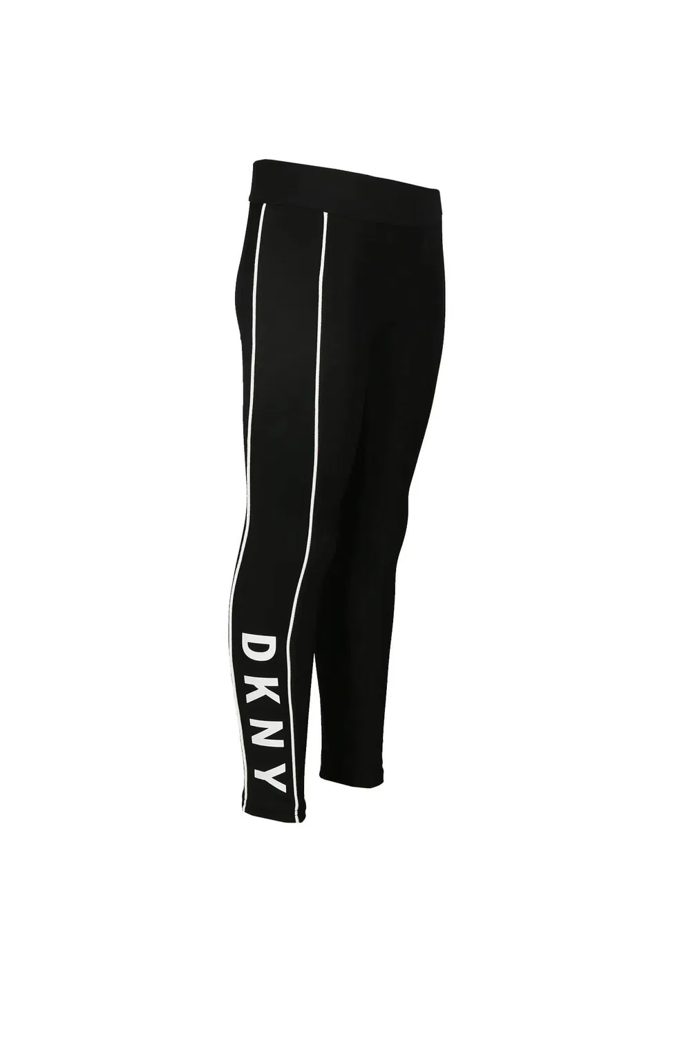 Леггинсы с принтом Dkny Kids, черный — фото 2