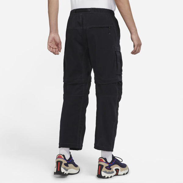 Брюки acg smith summit cargo pocket bundle feet breathable casual long pants black Nike, черный — фото 4