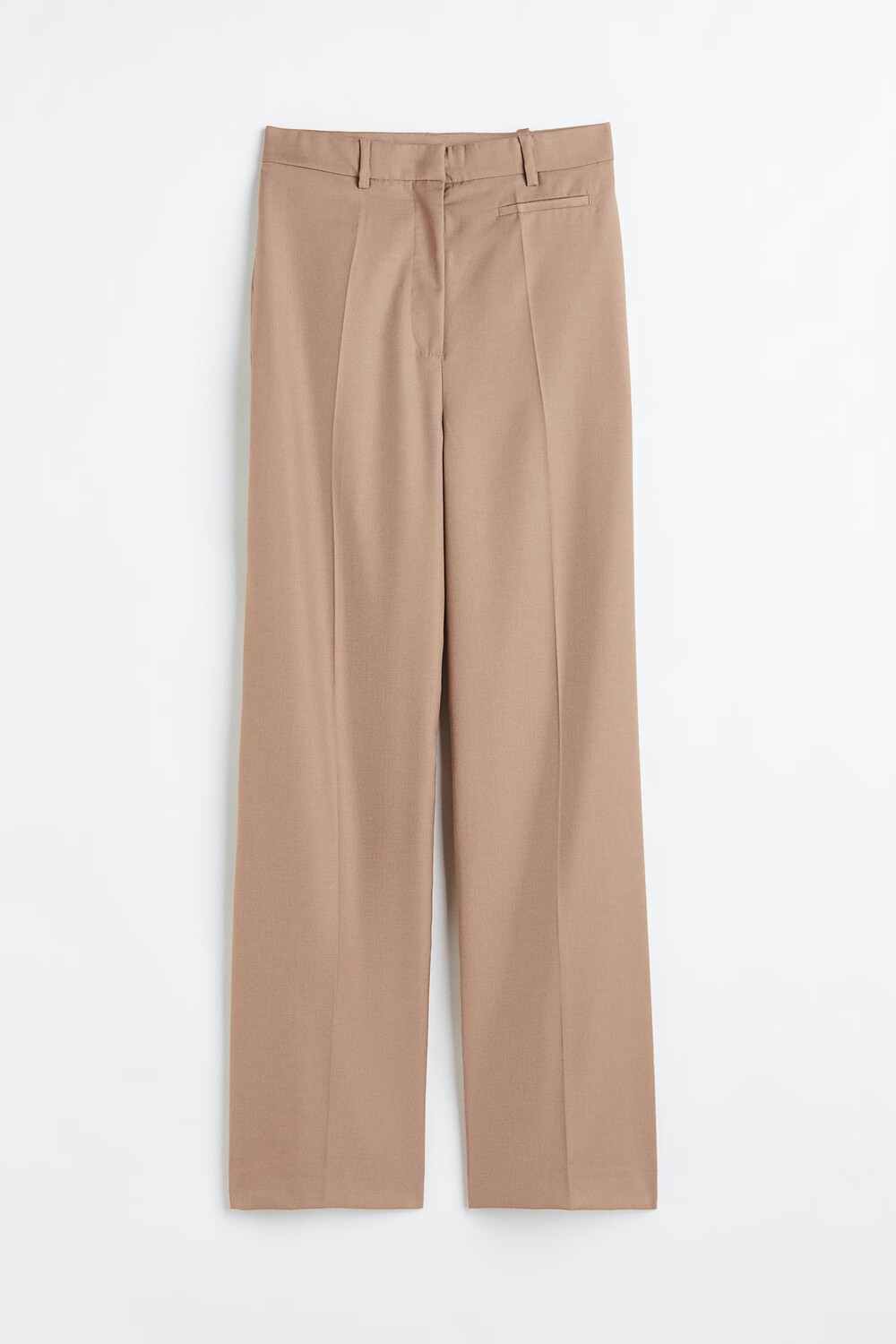 

Брюки H&M Straight, темно-бежевый