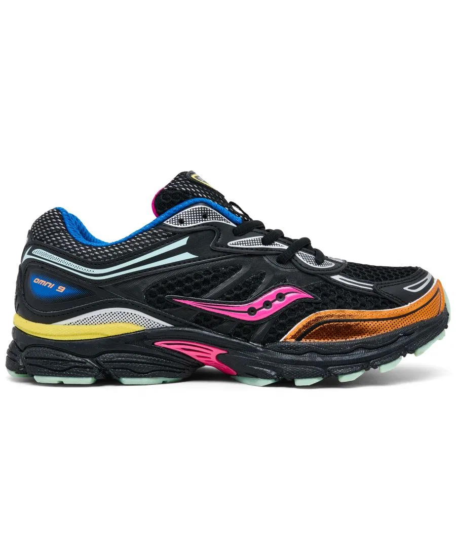 Кроссовки для старших детей Omni 9 Lifestyle Saucony, Black Multi — фото 2