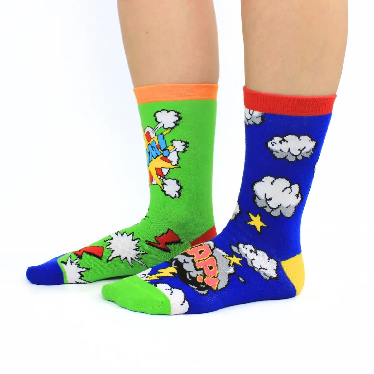 Детские носки с принтом comic cartoon United Oddsocks, Multi — фото 4