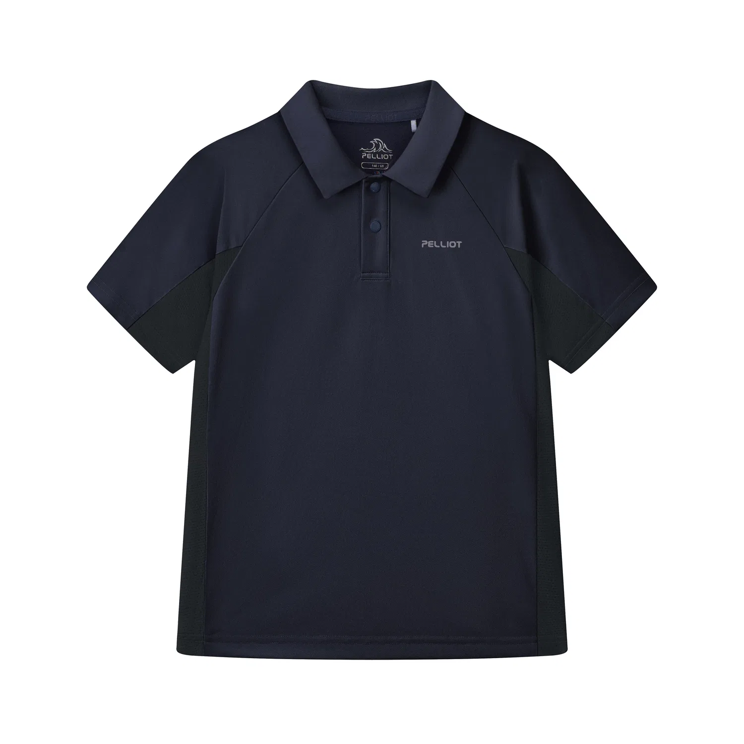 Детская футболка с длинным рукавом PELLIOT, Midnight Blue