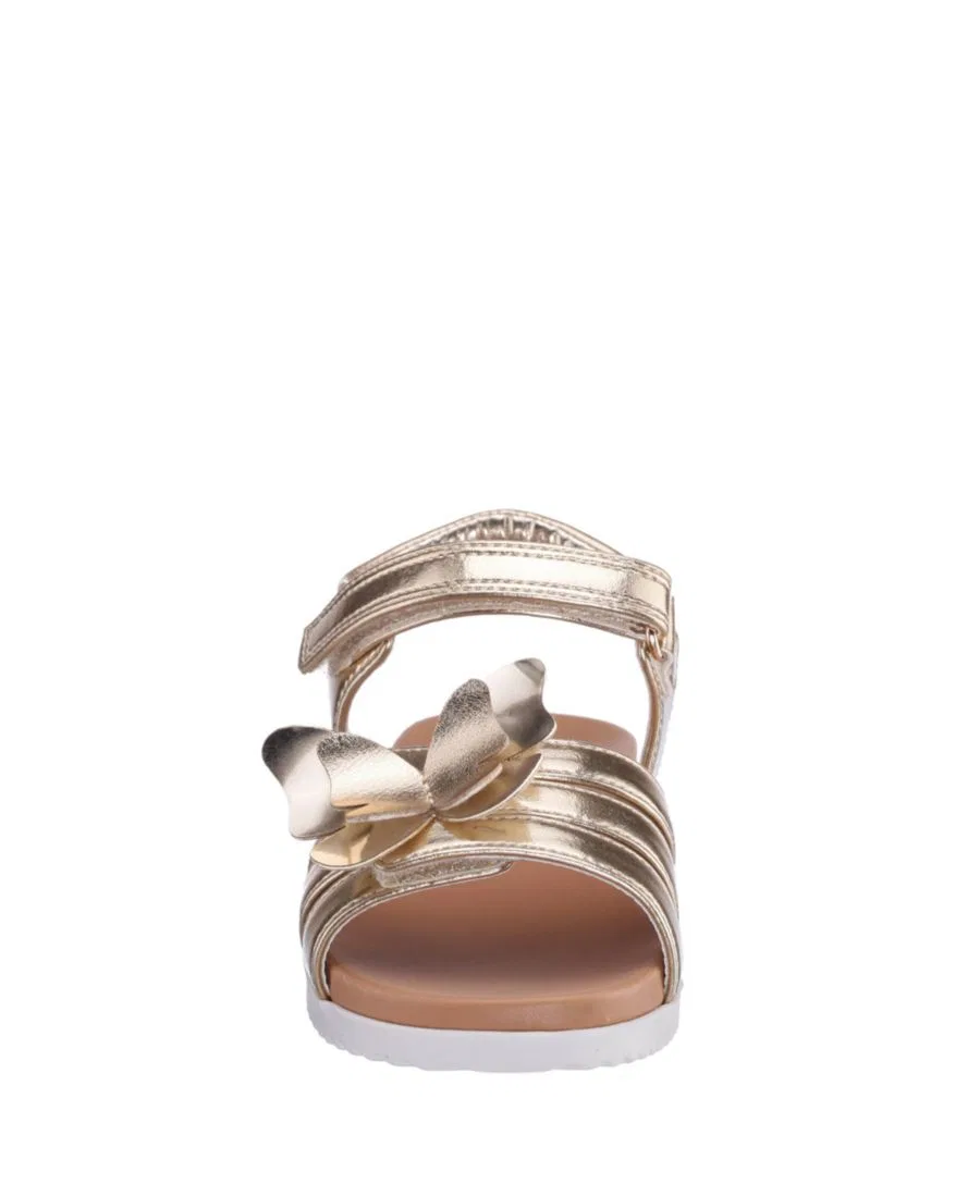 Детская босоножка с закрытым носком BRANTY Nina, Light Gold — фото 3
