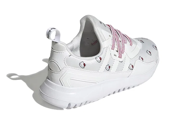 Детские кроссовки с принтом Hello Kitty Adidas Originals, Black — фото 4