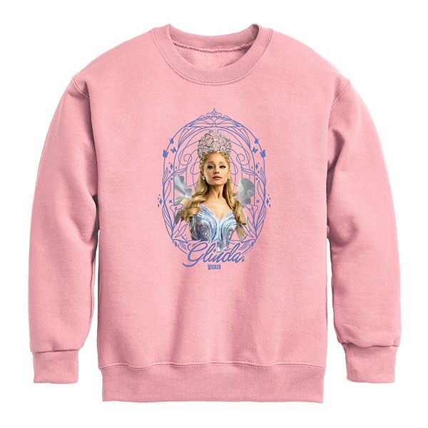 

Детская толстовка Wicked for Good Glinda Frame Crew Fleece Licensed Character, Mauve
