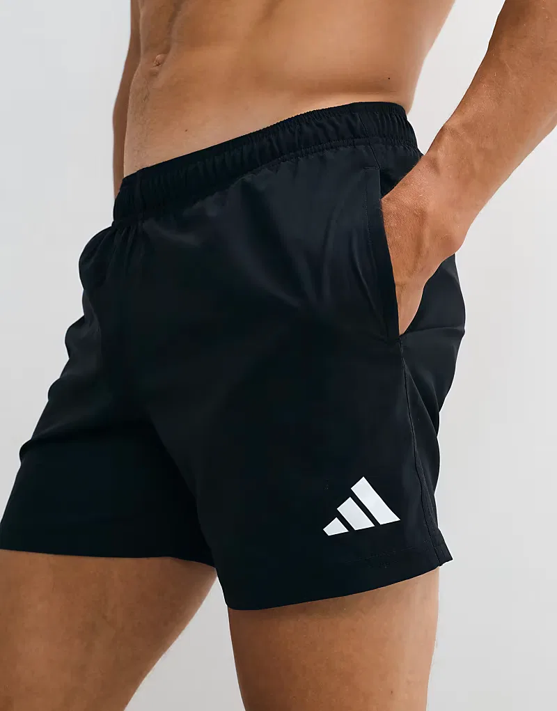 Плавки Adidas Training Essentials с тремя полосками, черный — фото 3