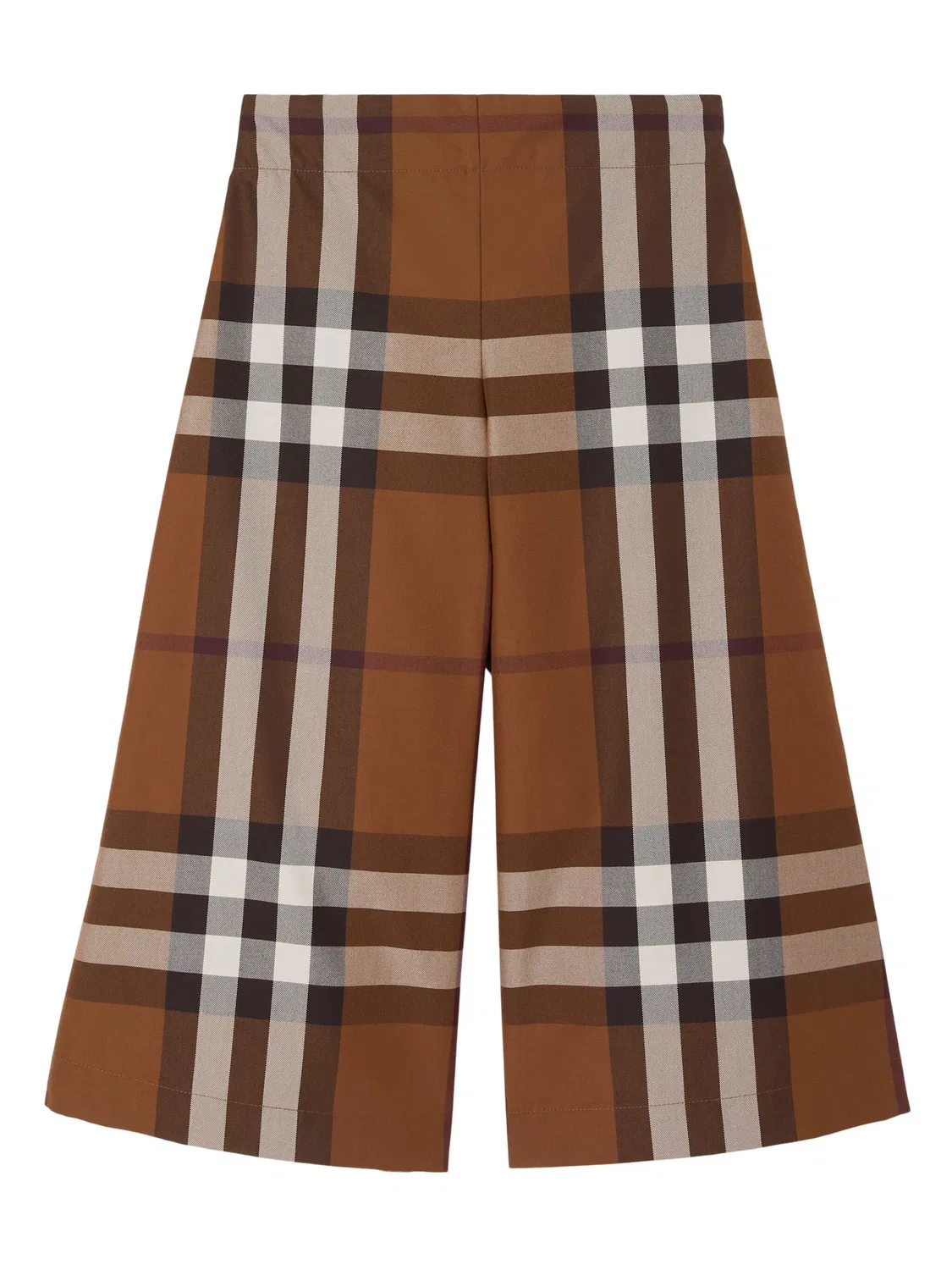 Брюки в винтажном клетчатом узоре Burberry, коричневый
