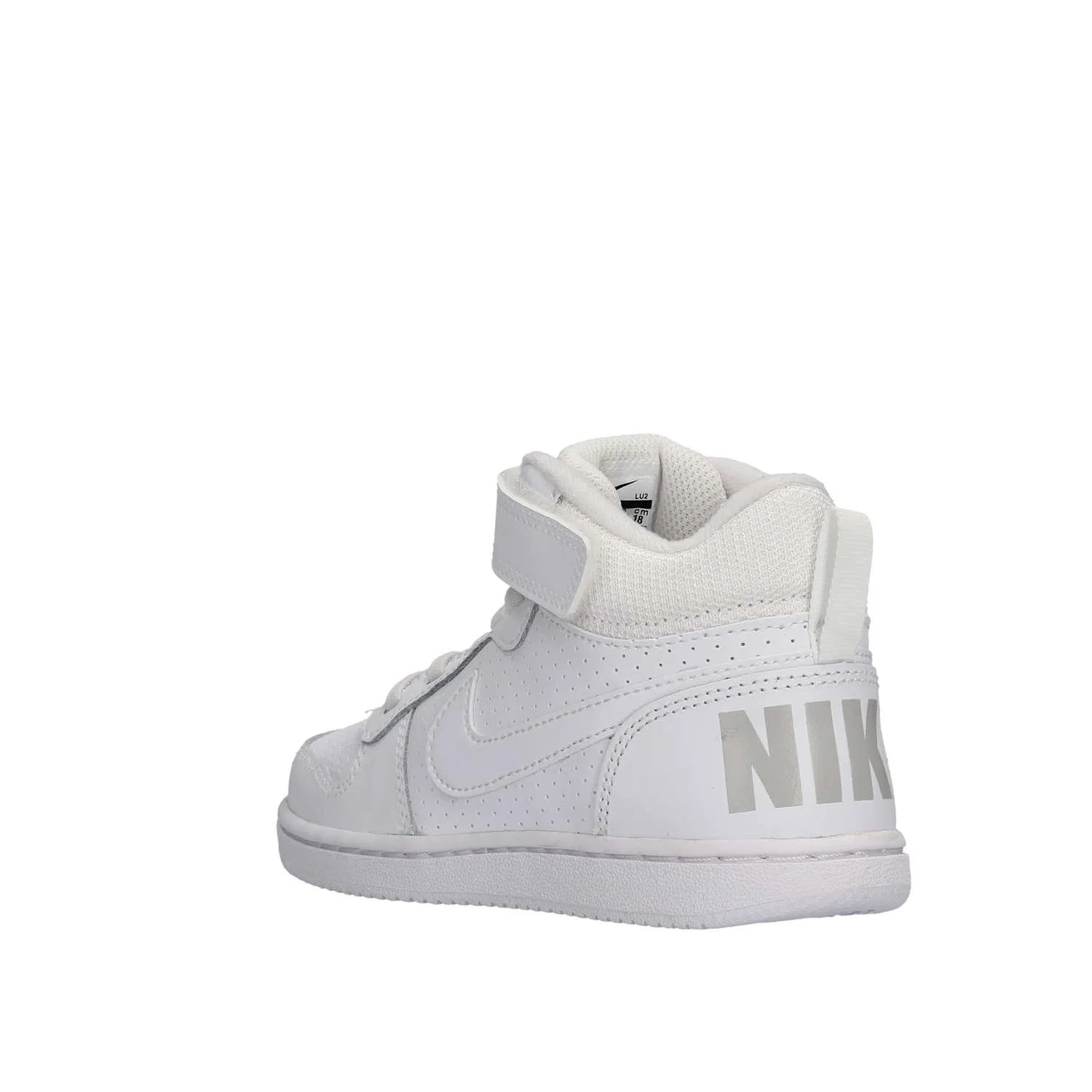Детские баскетбольные кроссовки для мальчиков NIKE Court Borough Mid (Psv), PR PLTNM / RFLCT-SLVR-PR PLTNM-V — фото 3