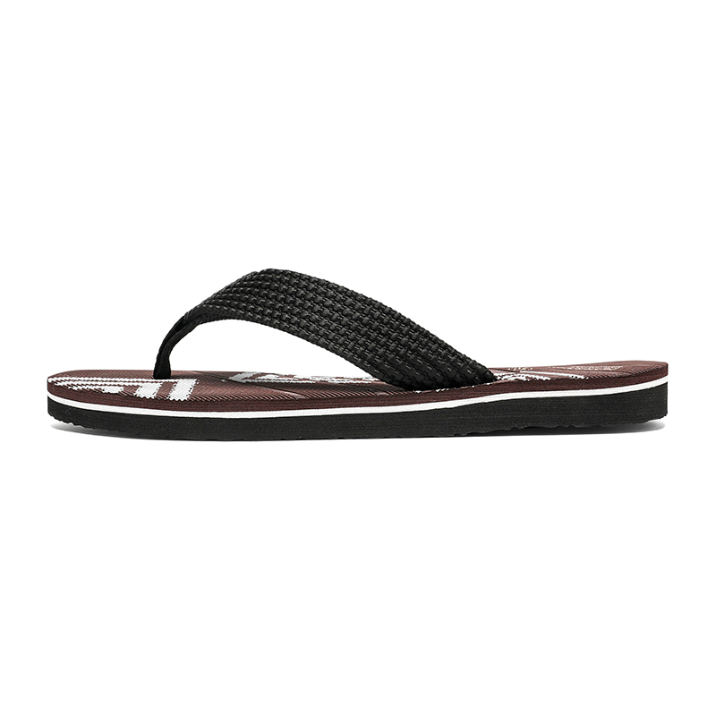 

LEXON Резиновые шлепанцы мужские коричневые, цвет Brown