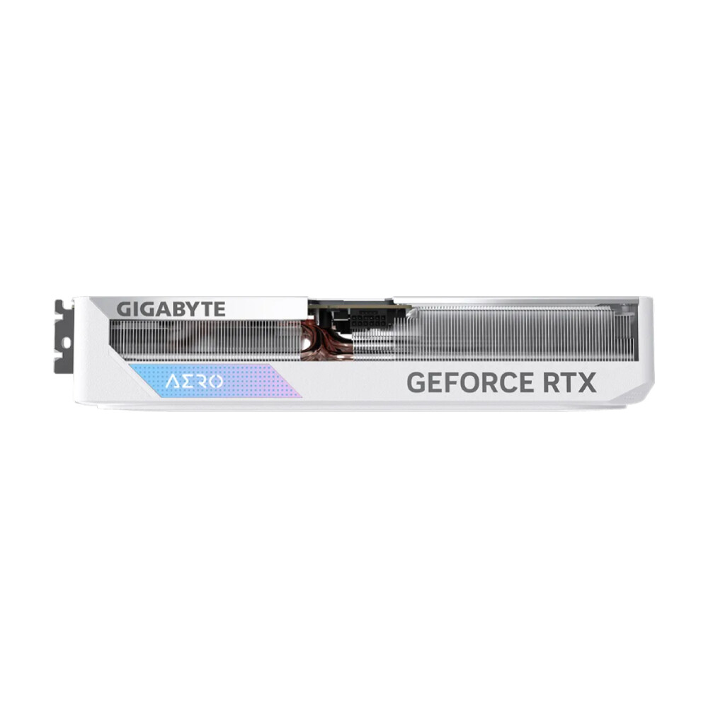 Видеокарта Gigabyte GeForce RTX 4070 Ti SUPER AERO OC, белый — фото 3