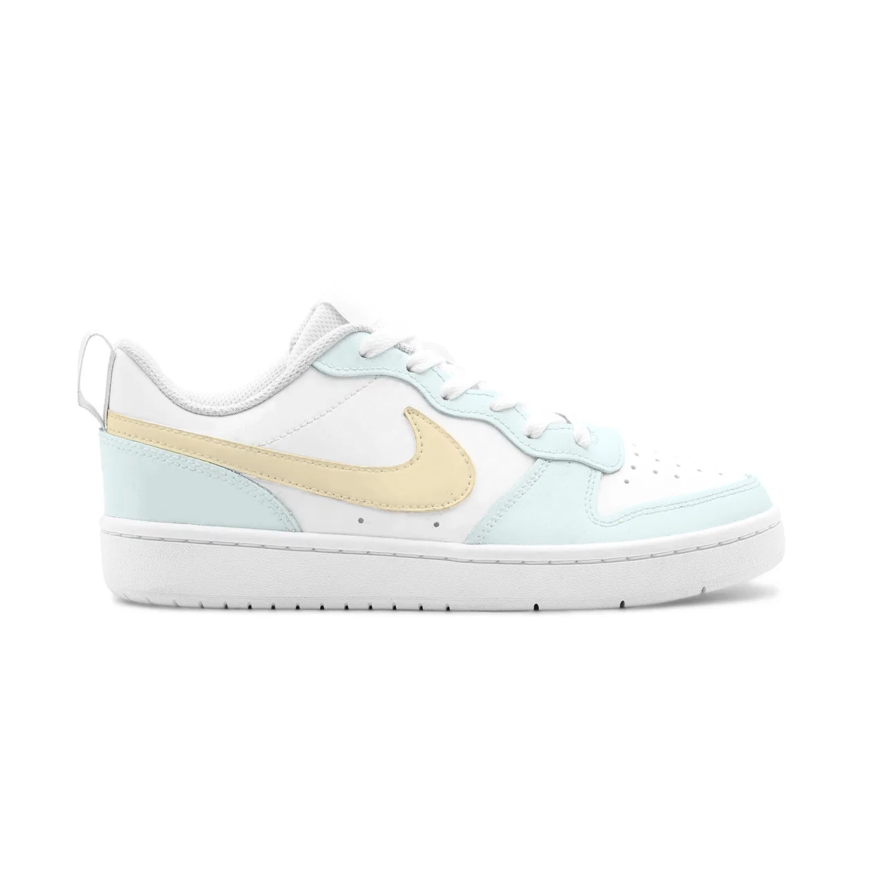 Детские кроссовки для скейтбординга с низким верхом Nike Court Borough, Light Blue — фото 3