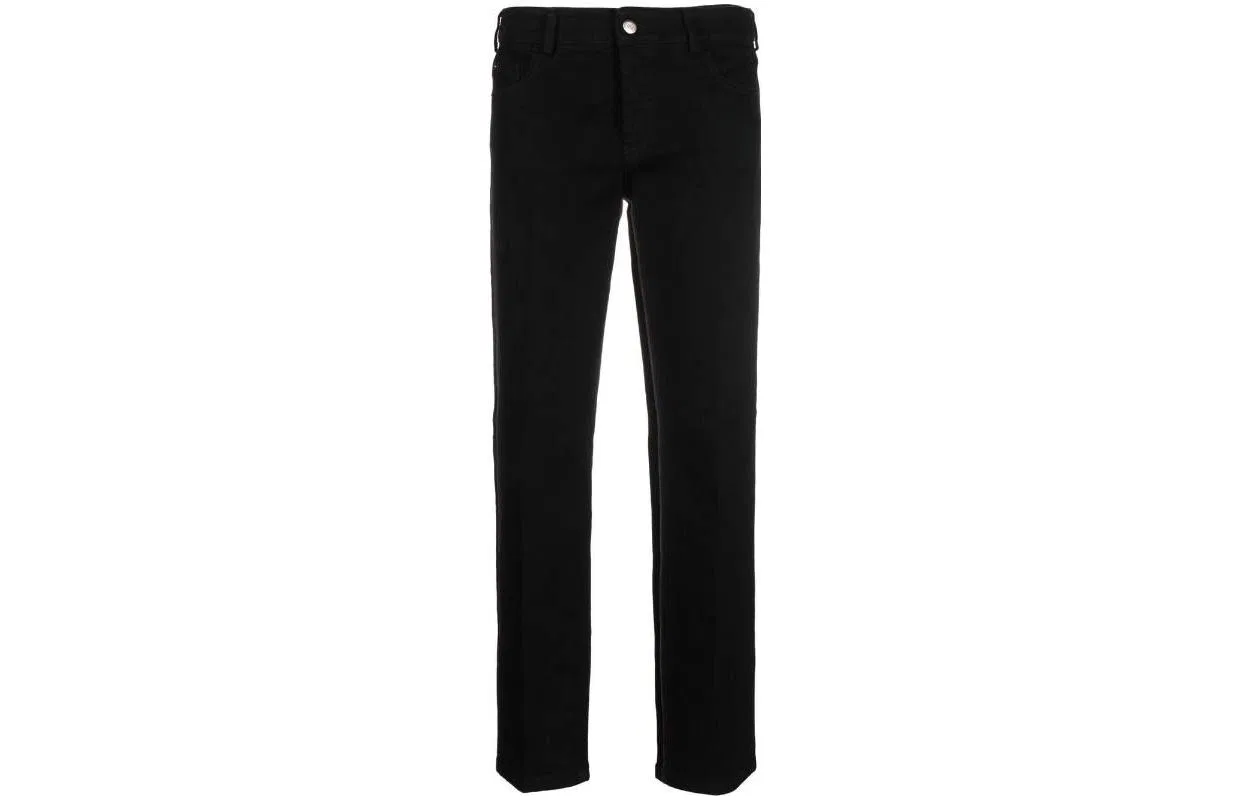 Джинсы прямого кроя FW22, Emporio Armani, Black