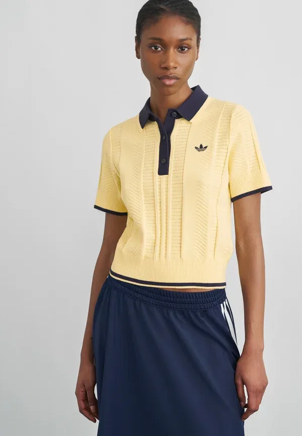 Футболка поло Adidas Originals, ванильный