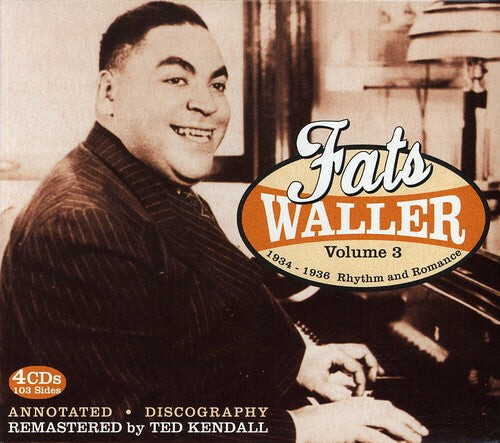 

CD диск Waller, Fats: The Complete Published Sides, Vol. 3