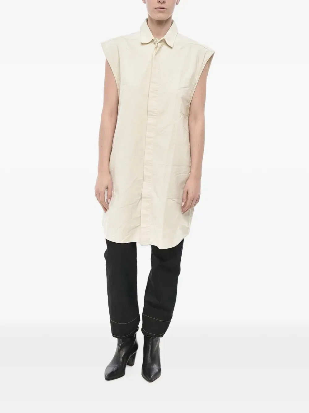 Футболка Essentials без рукавов Fear Of God, бежевый