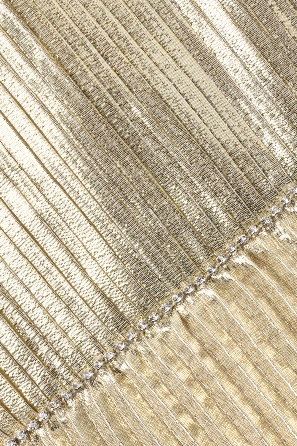 Платье с металлизированным эффектом Metallic Chiffon Feather Self Portrait — фото 3