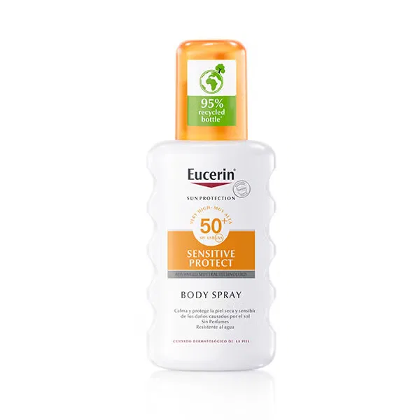 Спрей солнцезащитный для тела Eucerin Sensitive Protect SPF 50+, 200 мл