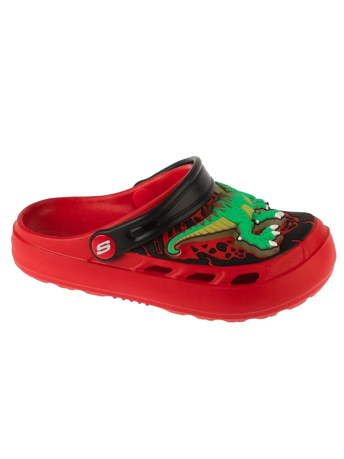 Сандалии SKECHERS Skechers Foamies: Swifters - T-Rex-Brights красного цвета