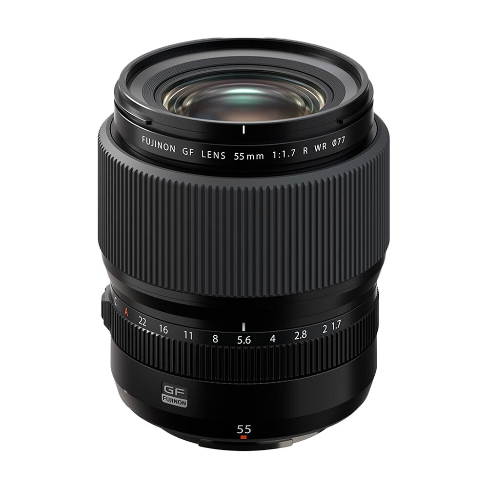 

Объектив Fujifilm Fujinon GF 55mm f/1.7 R WR, черный