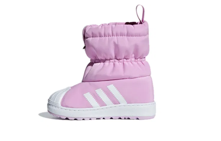 Детские зимние ботинки с утеплителем Superstar Collection Wint3r Cf I Thermal High top Toddler Shoes Adidas Originals, Purple