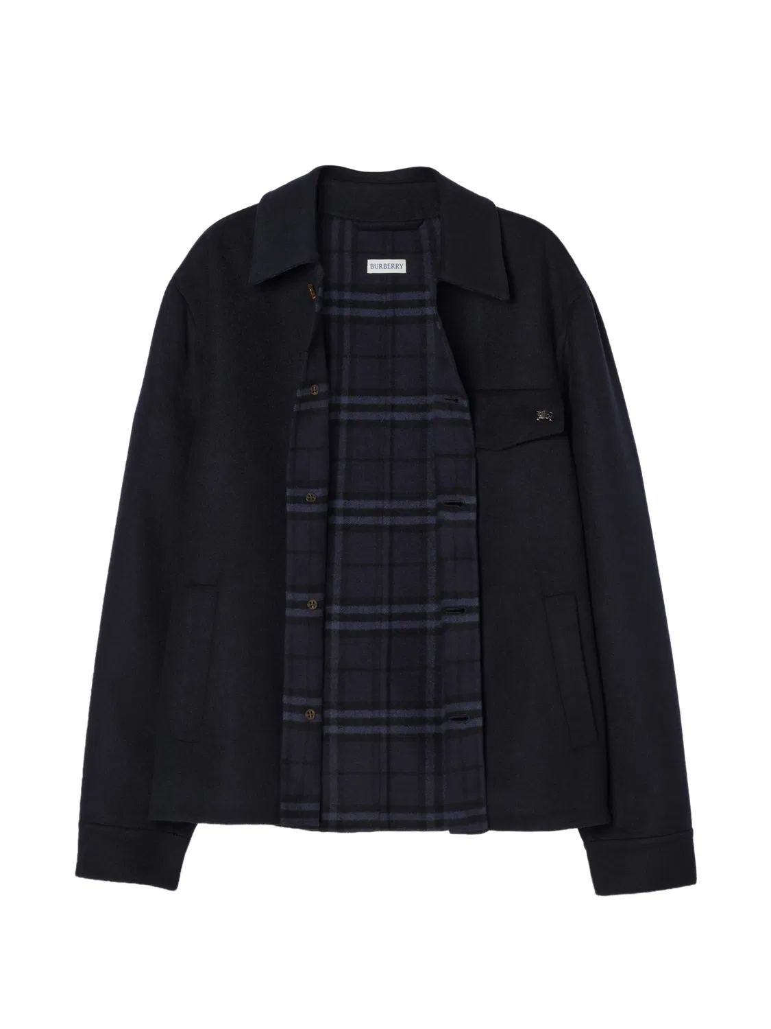 Куртка с логотипом Burberry, синий — фото 2